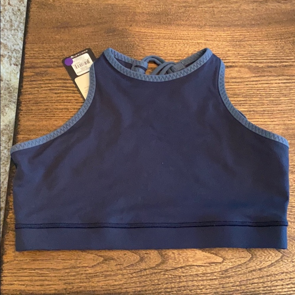 CALIA Low Impact High Neck Sports Bra